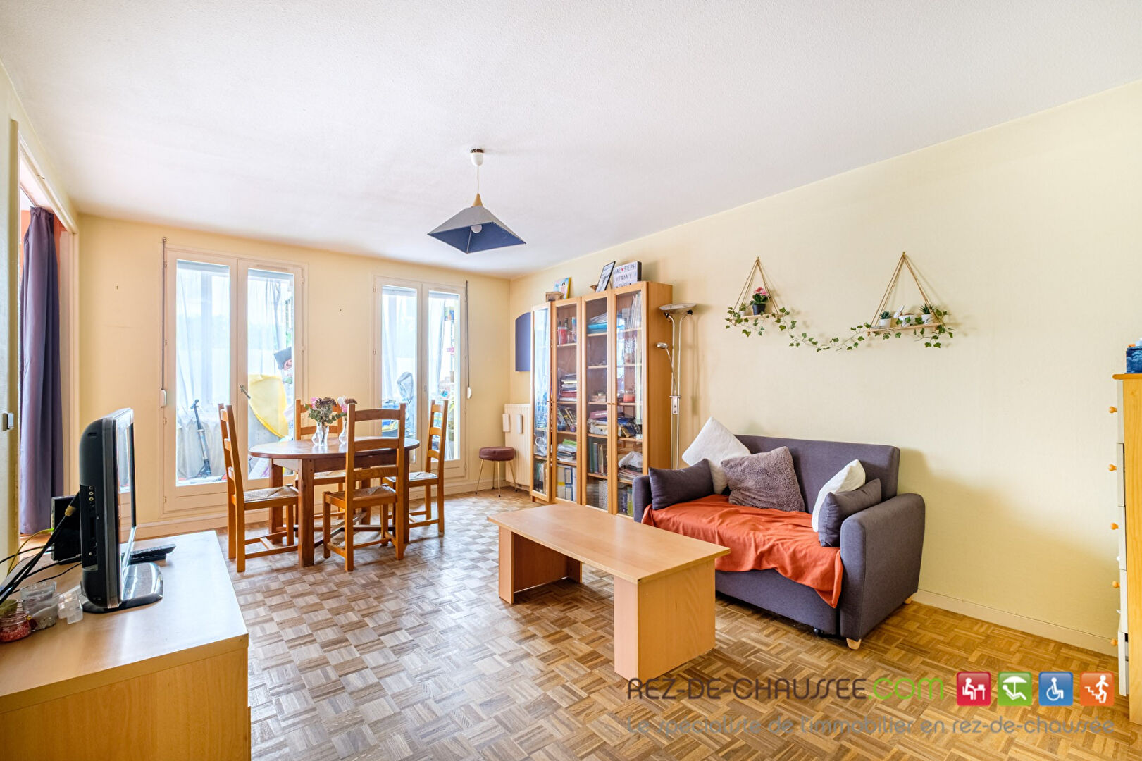 Monplaisir : appartement familial en rez-de-jardin à Lyon 69008 — photo 3