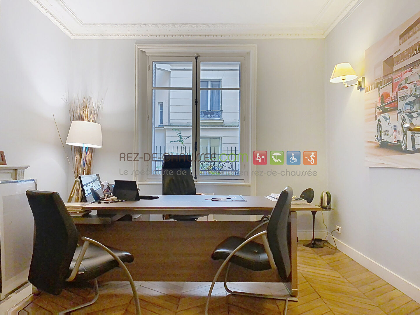 Bureaux sur cour professions liberales rue marbeau à Paris 16 — photo 1
