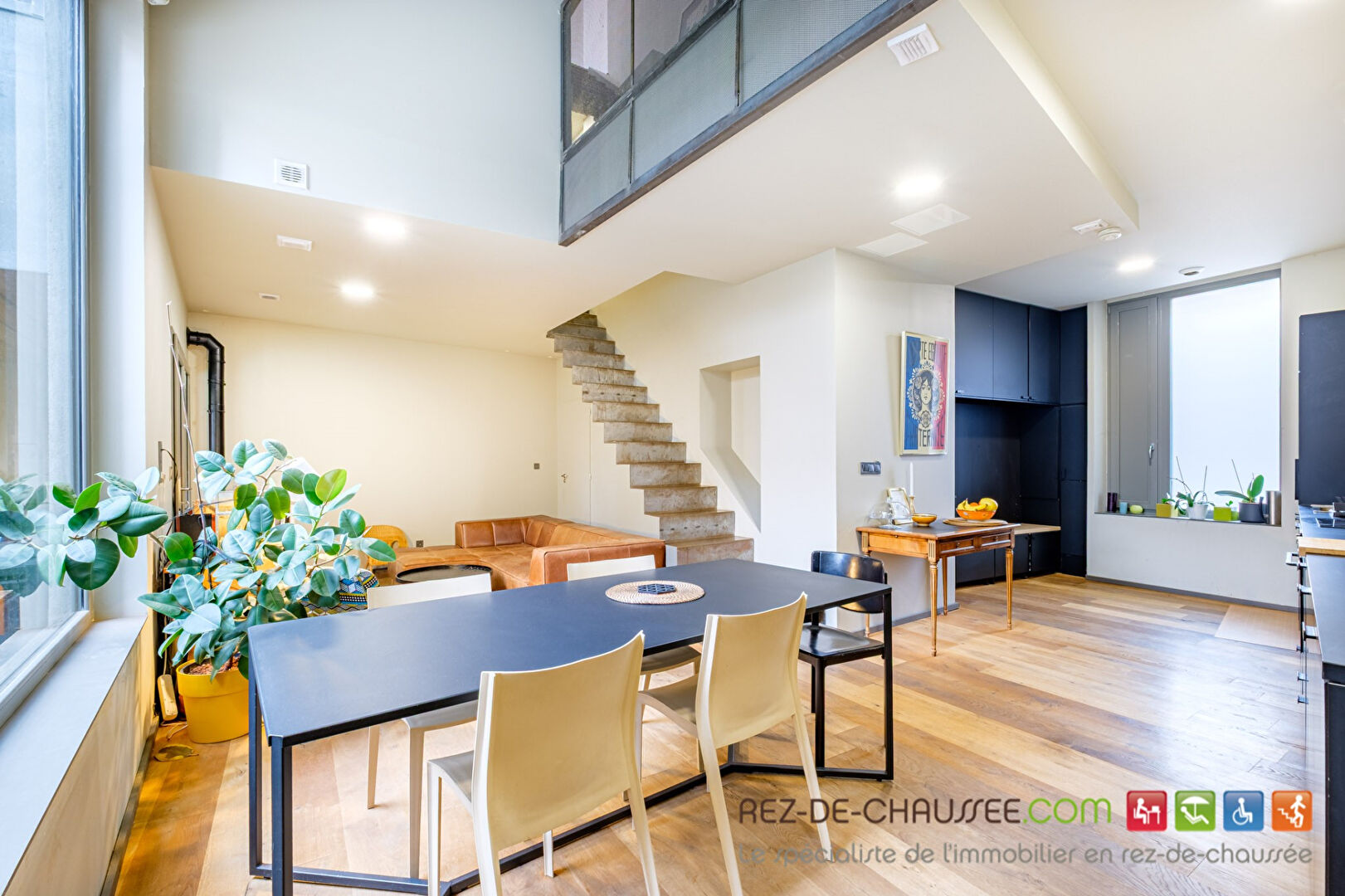 Grange-blanche-maison d'architecte de 162 m² à Lyon 69008 — photo 4