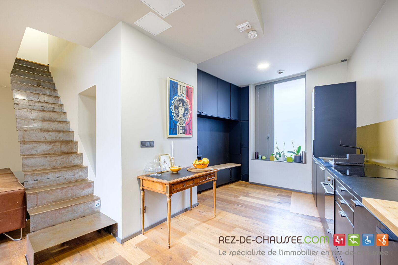 Grange-blanche-maison d'architecte de 162 m² à Lyon 69008 — photo 5