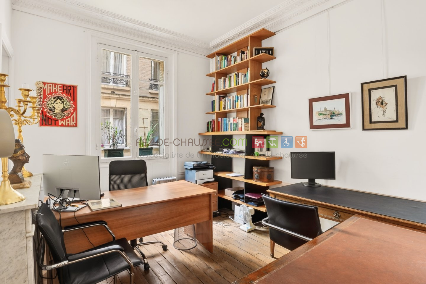 Bel espace de bureaux proche mairie 16e a louer en bail professionnel à Paris 16 — photo 6