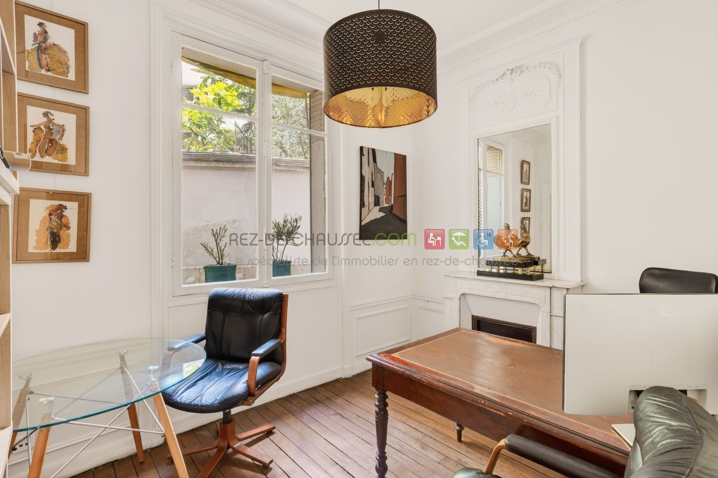 Bel espace de bureaux proche mairie 16e a louer en bail professionnel à Paris 16 — photo 9