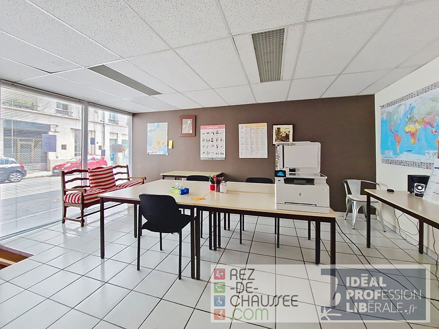 Lyon 3 - garibaldi - local commercial/ bureaux de 64 m² à Lyon 69003 — photo 1