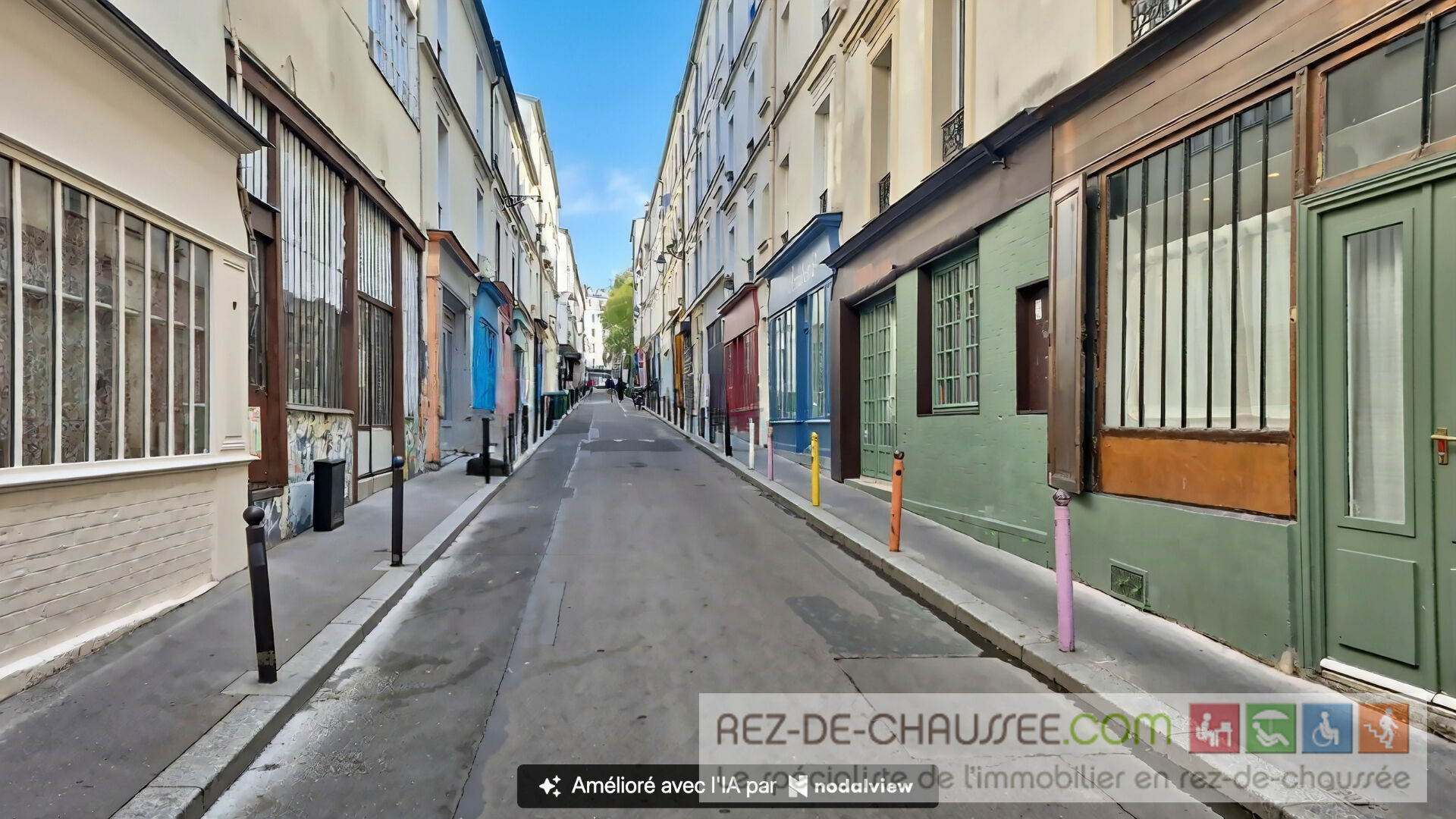 RUE SAINT MAUR BUREAUX EN DUPLEX