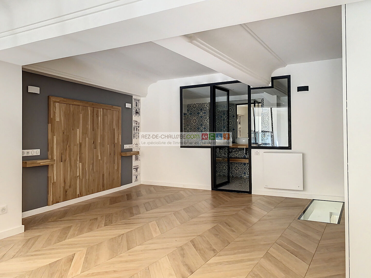 Appartement atypique renove parc des buttes-chaumont à Paris 19 — photo 5